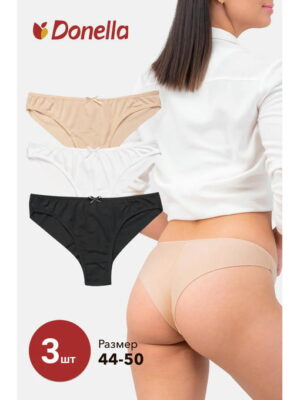 Женские трусы-бразилиана 3 шт. Donella