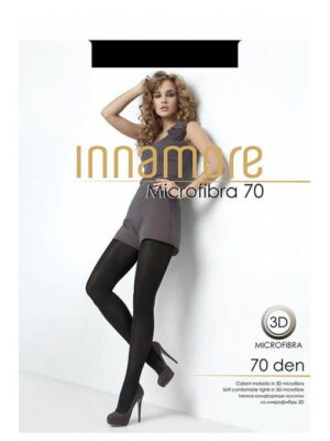 Женские мягкие комфортные колготки из микрофибры 70 ден Innamore