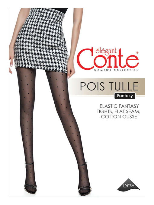 Женские тонкие эластичные колготки 30 ден Conte Elegant — изображение 4