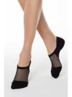 женские носки укороченные с капроновой вставкой Conte Elegant