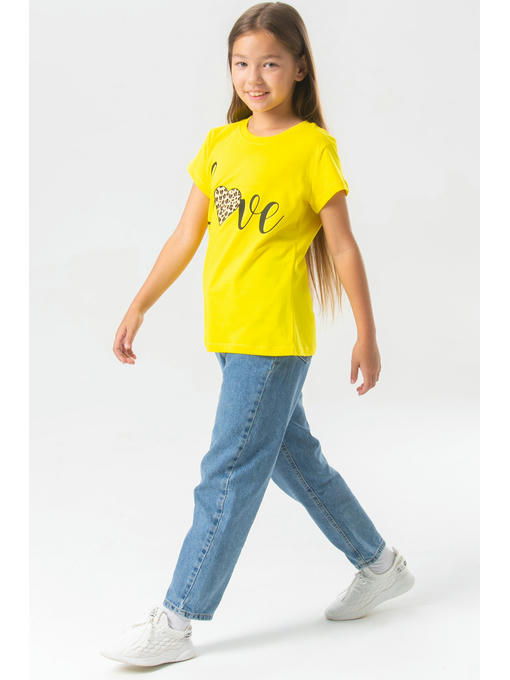 Хлопковая футболка для девочки Bonito — изображение 2