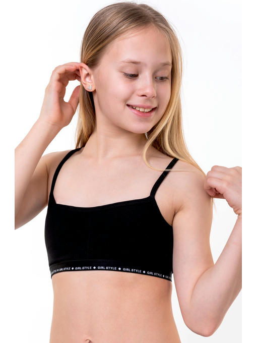 Майка-топ с вкладышими для девочки Baykar — изображение 2