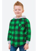 Толстовка-рубашка из футера двухнитки для мальчика Bonito