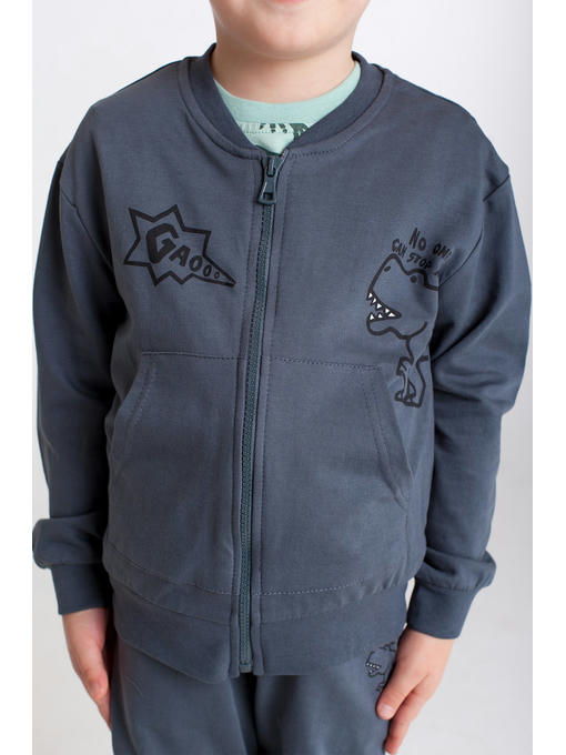 Толстовка из футера двухнитки для мальчика Takro — изображение 2