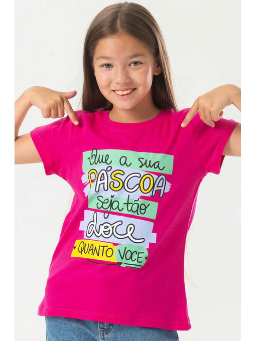 Хлопковая футболка для девочки Bonito — изображение 3