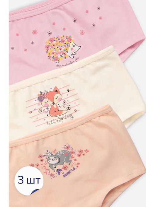 Трусы для девочки 3шт. Baykar
