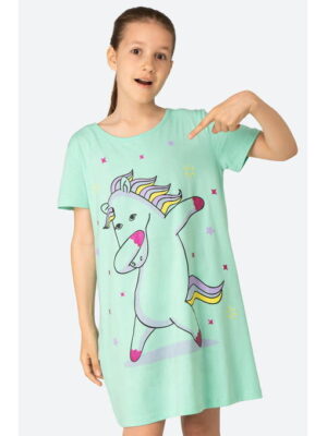 Хлопковая сорочка для девочки Bonito