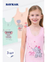 Майка для девочки 3шт Baykar