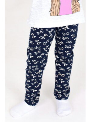 Хлопковые лосины с лайкрой для девочки Takro