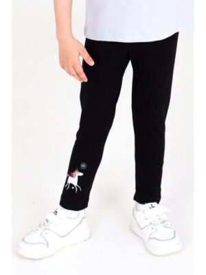 Хлопковые лосины с лайкрой для девочки Takro