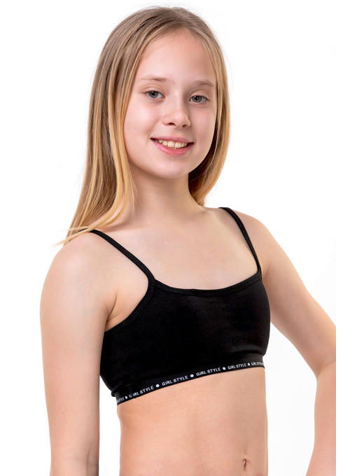 Майка-топ с вкладышими для девочки Baykar — изображение 3