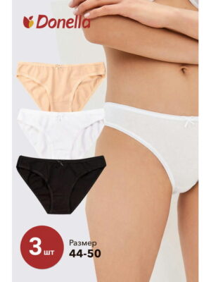 Женские трусы-слипы 3 шт. Donella