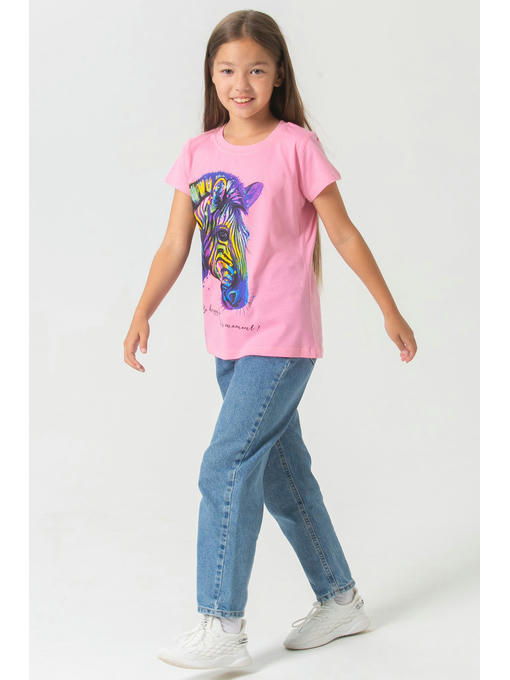 Хлопковая футболка для девочки Bonito — изображение 2