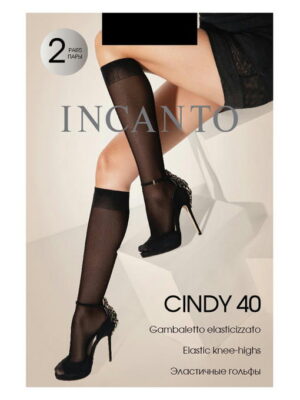 Матовые гольфы без лайкры 2 пары 40 Incanto