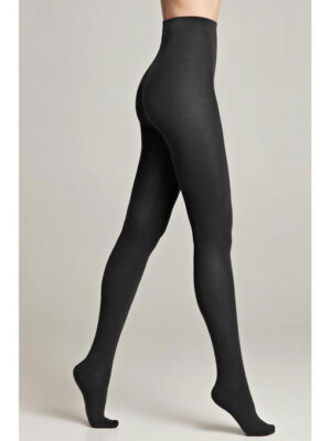 Женские плотные хлопковые колготки с лайкрой 250 ден Conte Elegant