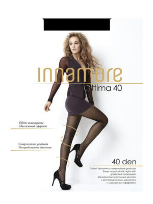 Женские эластичные поддерживающие колготки с распределенным давлением 40 Innamore