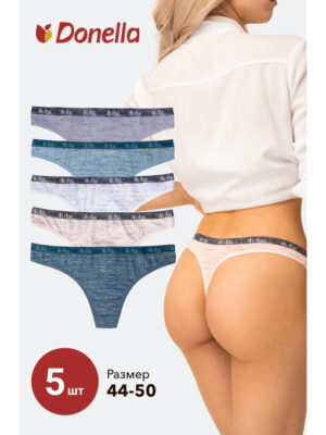Женские трусы-стринги 5 шт. Donella