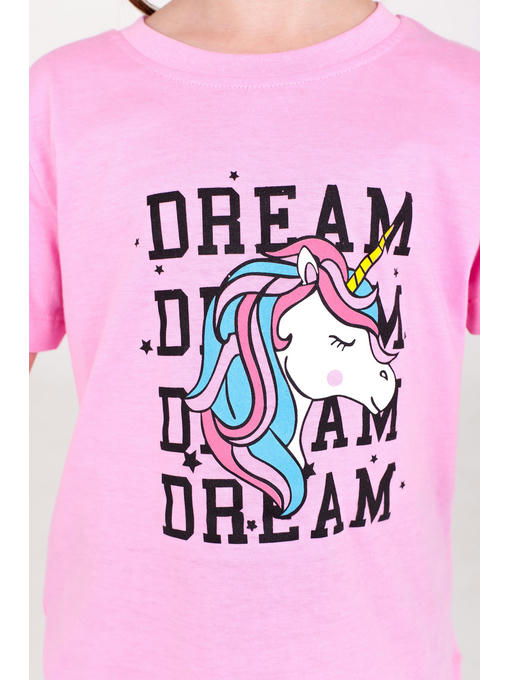 Хлопковая футболка для девочки Takro — изображение 3