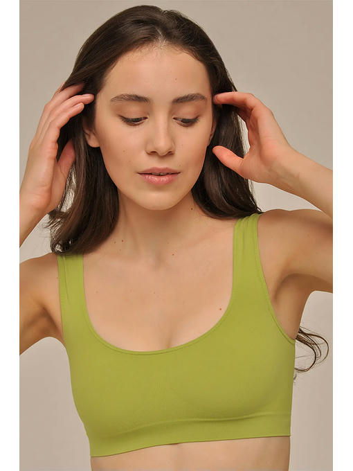 MY Топ женский TOP SPALLA LARGA (1/50) (травяной)