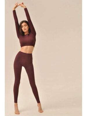 MY Топ женский TOP MANICA LUNGA RIB (1/45) (джем)