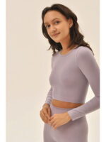 MY Топ женский CROP TOP MANICA LUNGA (1/72) (шторм)