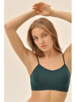 MY Топ женский TOP SPALLA STRETTA (1/50) (изумруд)