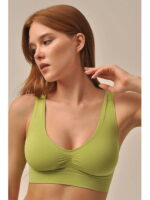 MY Топ женский TOP SPALLA LARGA PUSH UP (1/50) (травяной)