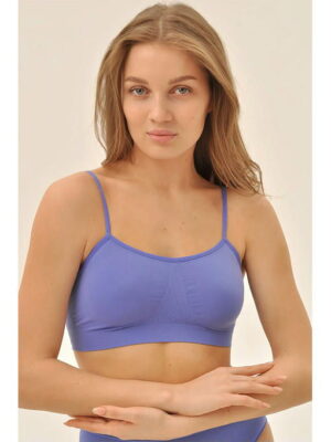 MY Топ женский TOP SPALLA STRETTA (1/50) peri (сирень)