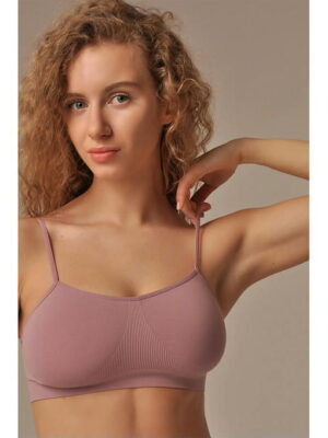 MY Топ женский TOP SPALLA STRETTA (1/50) (пыльная роза)