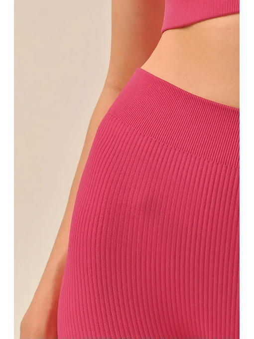 MY Леггинсы LEGGINGS RIB (1/60) (розовый) — изображение 2