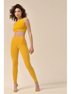 MY Леггинсы LEGGINGS RIB (1/60) (лимонный)