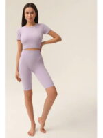 MY Футболка MAGLIA CORTA RIB (1/65) (пурпур)