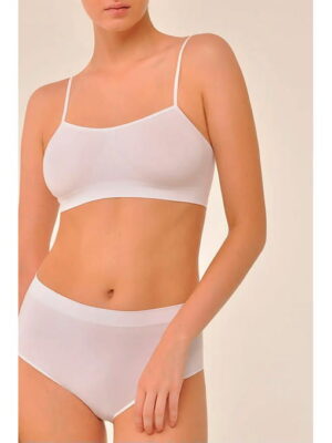 MY Топ женский TOP SPALLA STRETTA (1/50) (белый)