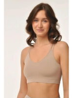 MY Топ женский TOP SPORT SPALLA STRETTA (1/100) (льняной)