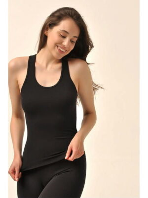 MY Майка женская CANOTTA SPORT (1/100) (черный)