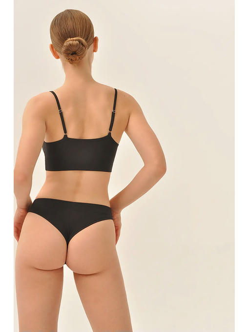 MY Трусы бразилиано жен. хлопок (ночь (черный) — изображение 3