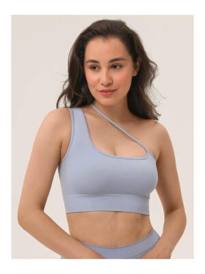 MY Топ женский TOP ONE SHOULDER (1/68) (небесный)