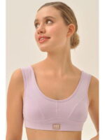 MY Топ поддерживающий жен. хлопок (черничный йогурт (лиловый)