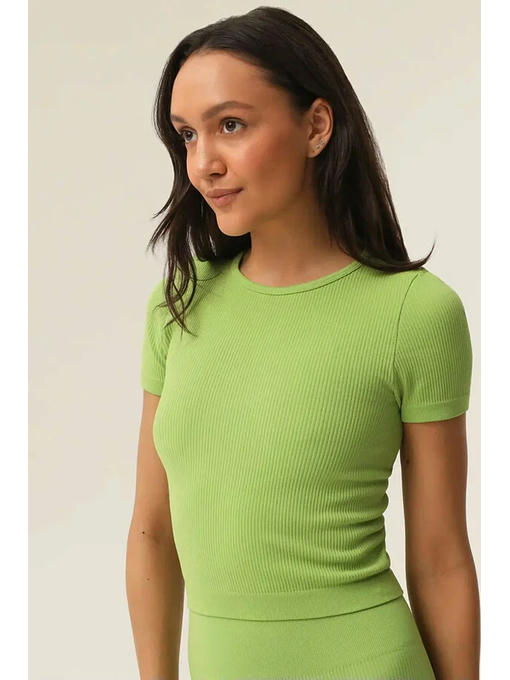 MY Футболка MAGLIA RIB (1/65) (св.зеленый) — изображение 2