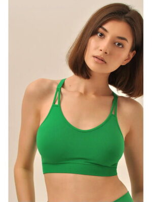 MY Топ женский TOP SPORT SPALLA STRETTA (1/100) tea (зеленый чай)