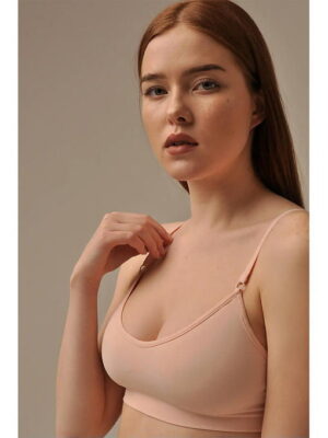 MY Топ женский TOP WITH CUP (1/50) (пудровый)