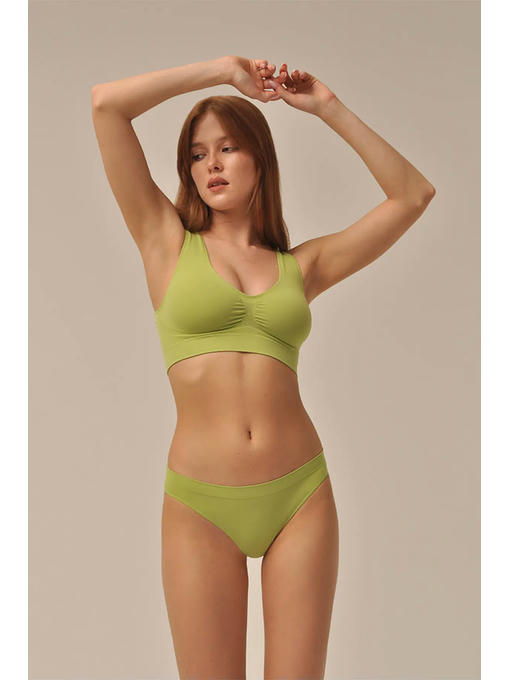 MY Топ женский TOP SPALLA LARGA PUSH UP (1/50) (травяной) — изображение 2