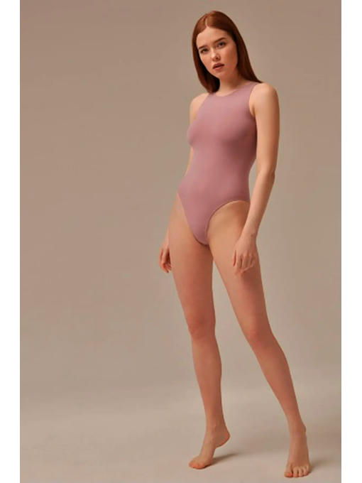 MY Боди женское BODY GIROCOLLO HALTER (1/68) (пыльная роза) — изображение 3