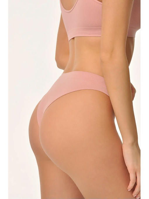 MY Трусы женские BRASILIANO RIB (1/100) (розовый)