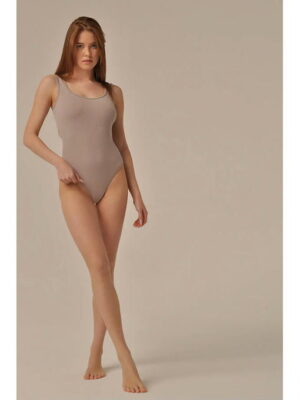 MY Боди SPALLA LARGA RIB (1/45) (льняной)