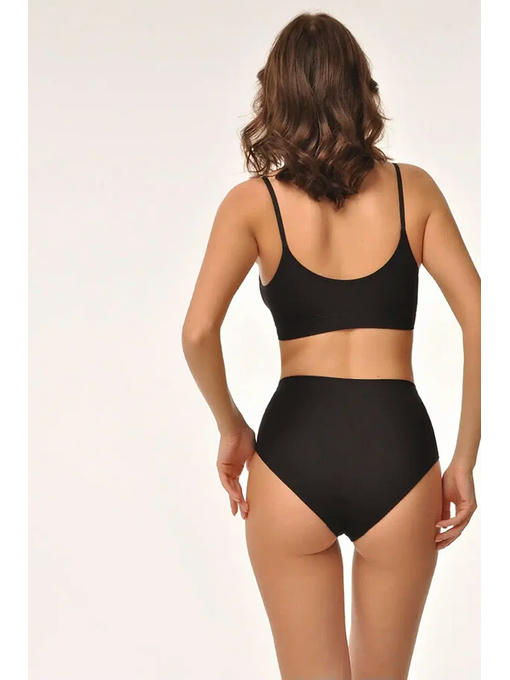 MY Трусы женские CULOTTE RIB (1/100) (черный) — изображение 4