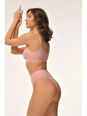MY Трусы женские STRING RIB (1/100) (розовый)