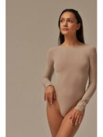 MY Боди женское BODY SCOLLATURA SUL RETRO (1/47) (льняной)