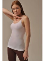 MY Майка женская CANOTTA SPALLA STRETTA (1/50) (белый)