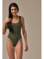 MY Боди женское BODY SPALLA LARGA (1/68) (оливковый)